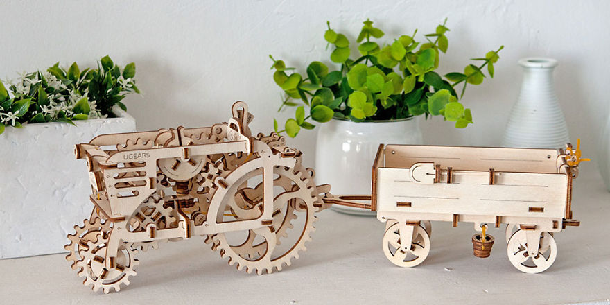 This New Wooden Mechanical Puzzle Will Inspire Your Engineering Mind This New Wooden Mechanical Puzzle Will Inspire Your Engineering Mind