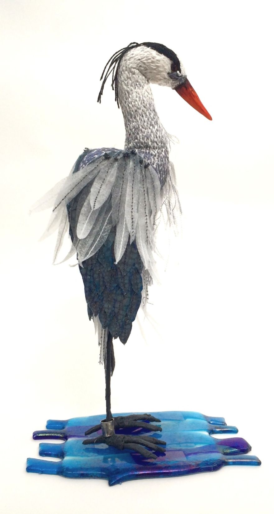 I Make Birds From Fabric And Thread