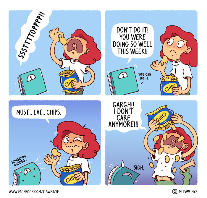 Hilariously Relatable Comics By Malaysian Redhead Artist, "it's Weinye"