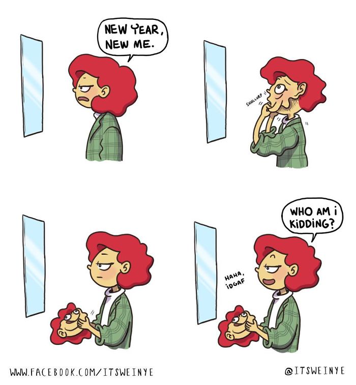 Hilariously Relatable Comics By Malaysian Redhead Artist, "it's Weinye"