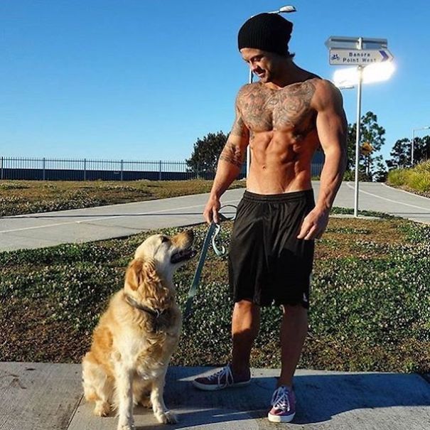 "hot Dudes With Dogs" Instagram Is The Ultimate Internet Eye Candy