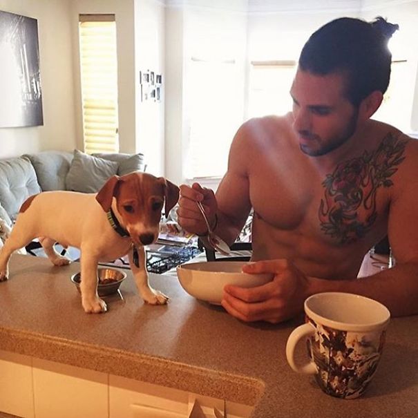 "hot Dudes With Dogs" Instagram Is The Ultimate Internet Eye Candy