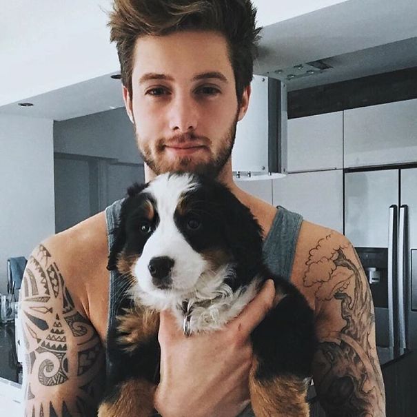 "hot Dudes With Dogs" Instagram Is The Ultimate Internet Eye Candy