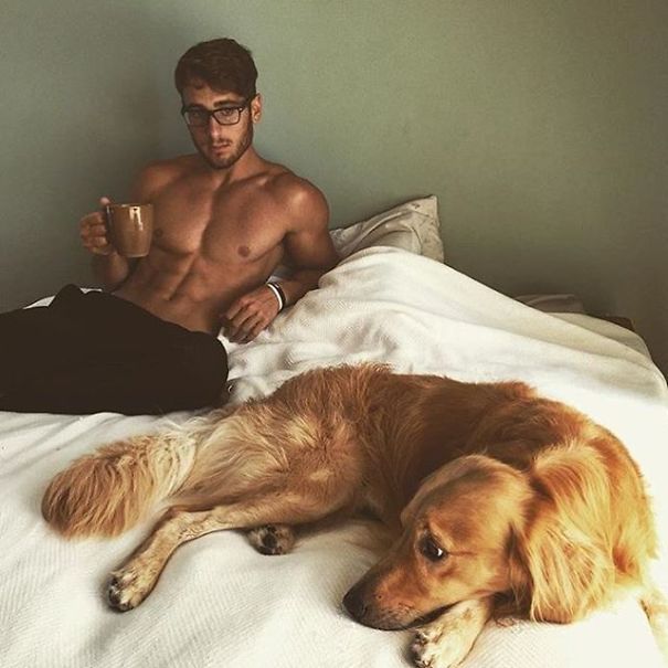 "hot Dudes With Dogs" Instagram Is The Ultimate Internet Eye Candy