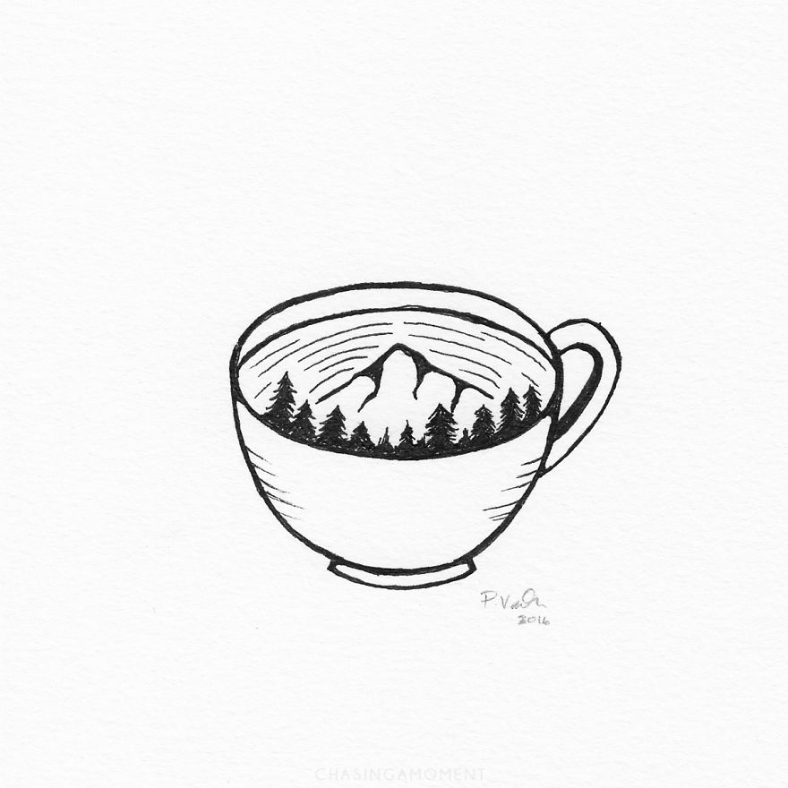 I Create Illustrations Inspired By Coffee And Nature I Create Illustrations Inspired By Coffee And Nature