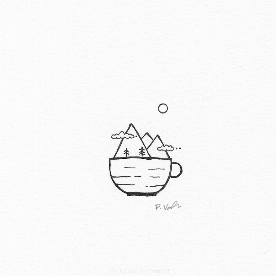 I Create Illustrations Inspired By Coffee And Nature I Create Illustrations Inspired By Coffee And Nature