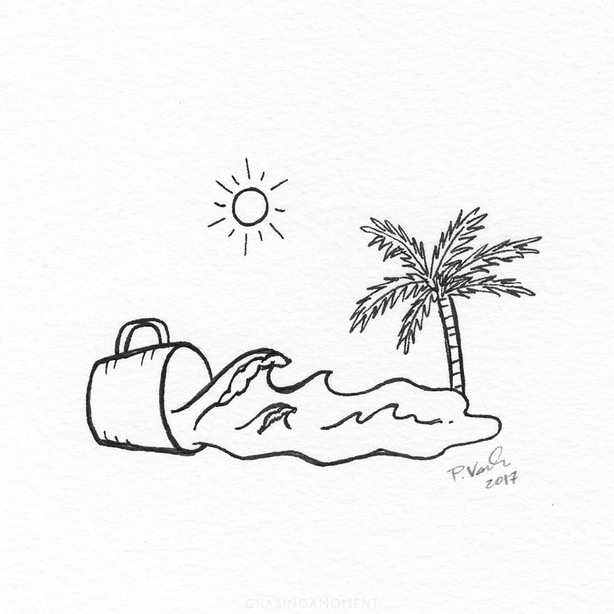 I Create Illustrations Inspired By Coffee And Nature