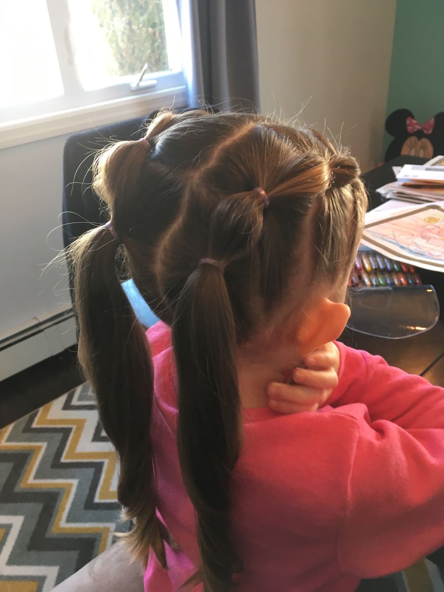 I Give My Daughter Pinterest Hairstyles Every Morning Before School (continued #2)