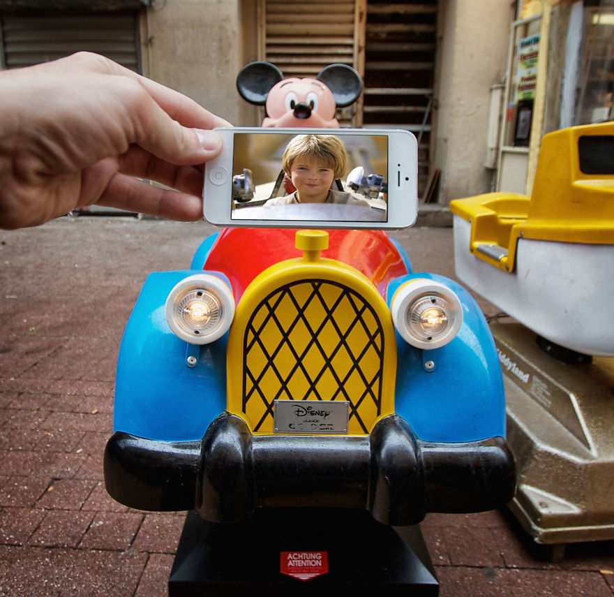 I Insert Star Wars Scenes Into Real Life Situations Using My Iphone