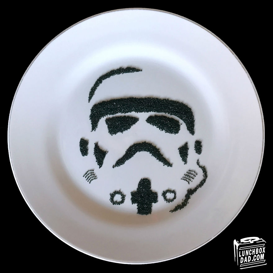 I Make Portraits Out Of Sugar Sprinkles To Surprise My Kids In The Morning