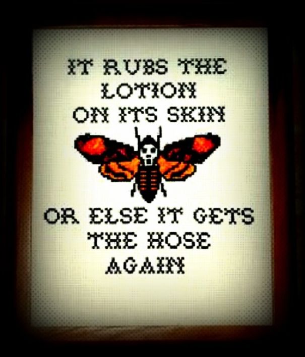 I Subvert Traditional Cross-Stitching To Create Hilarious And Colorful Works Of Art