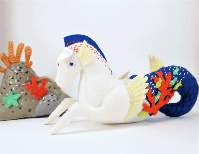 I Create One-of-a-kind Animals Out Of Wool Felt