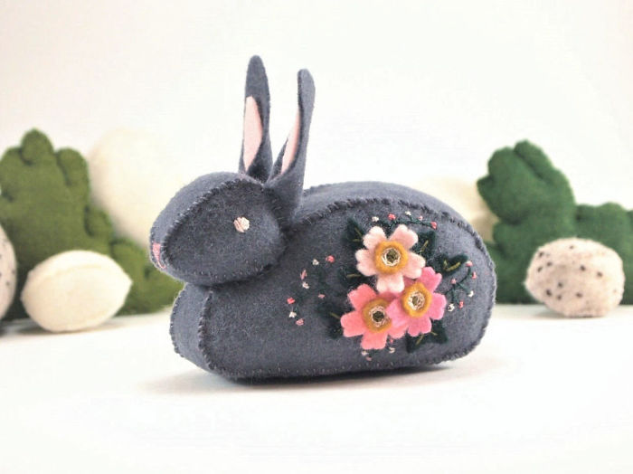 I Create One-of-a-kind Animals Out Of Wool Felt