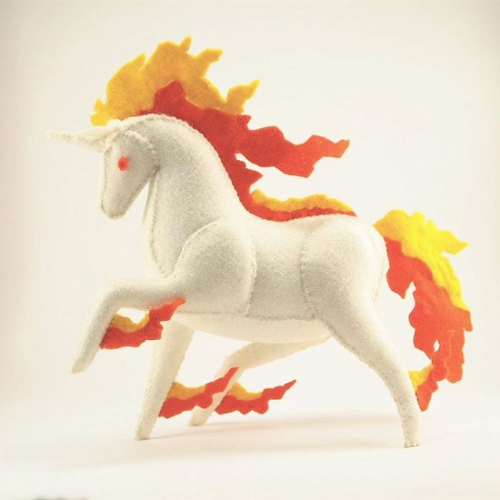 I Create One-of-a-kind Animals Out Of Wool Felt