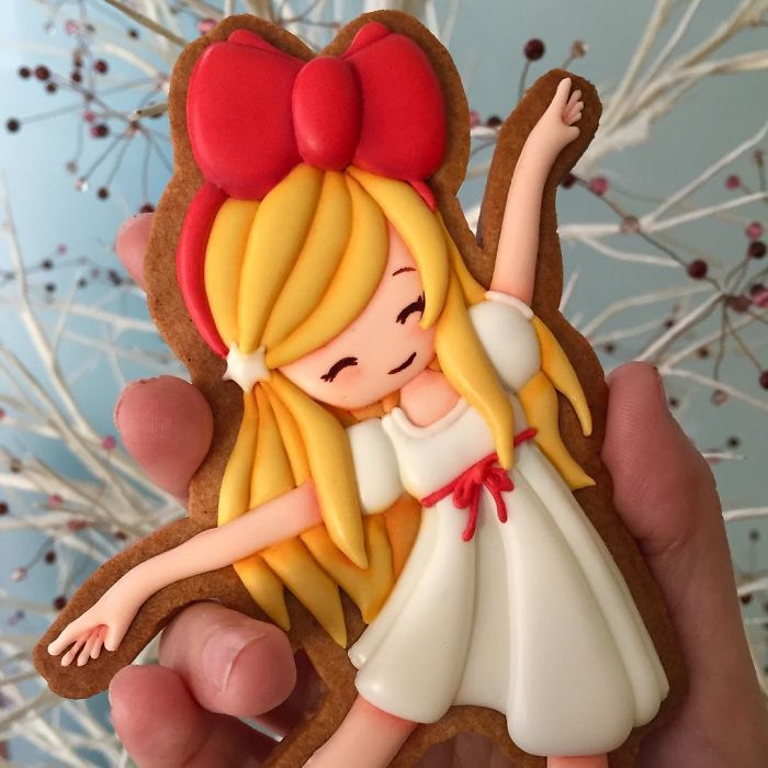 I Enjoy Creating Art In Butter Cookies