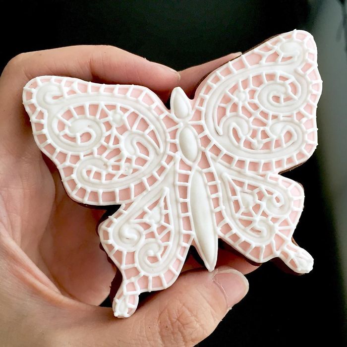 I Enjoy Creating Art In Butter Cookies