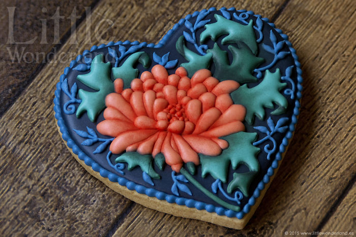 I Enjoy Creating Art In Butter Cookies