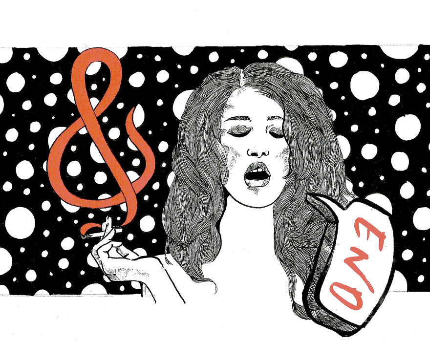 I Enjoy Creating Art Using Black Pens