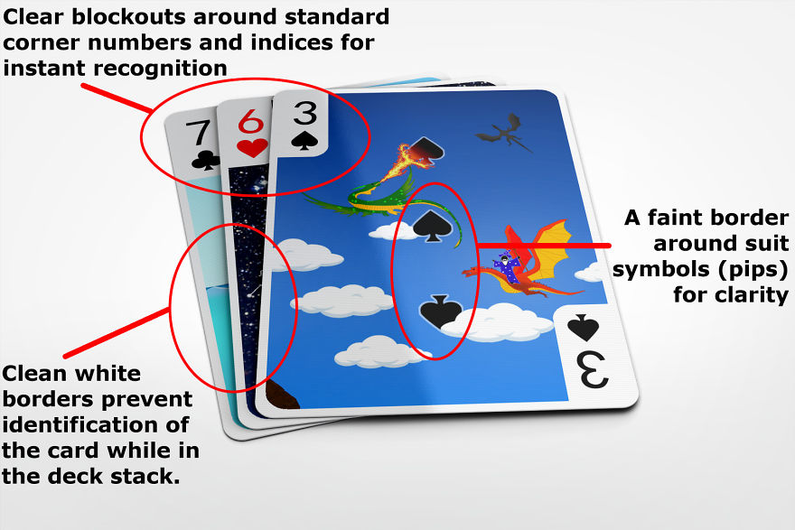 I Made A Deck Of Cards Where Each Individual Picture Connects To Make A Giant Puzzle!