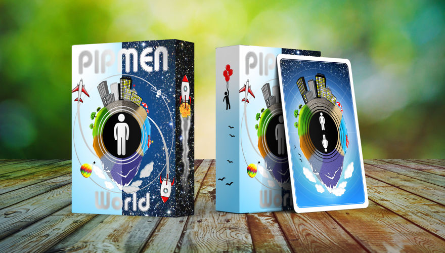 I Made A Deck Of Cards Where Each Individual Picture Connects To Make A Giant Puzzle!