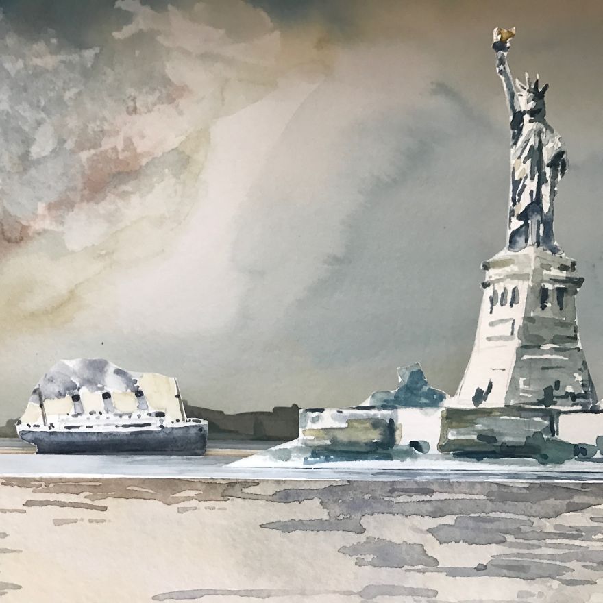 Painting To Support Immigrants' Rights