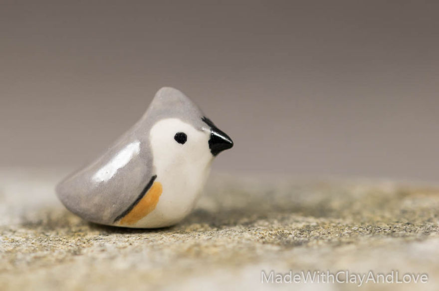 I Make Miniature Minimalist Ceramic Animals With A Touch Of Whimsy And Individual Personalities
