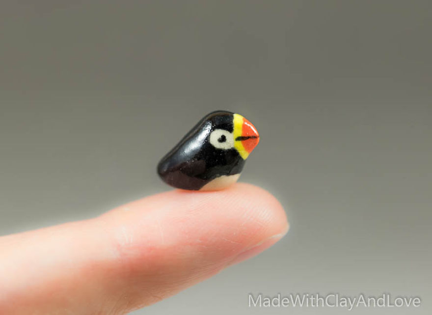 I Make Miniature Minimalist Ceramic Animals With A Touch Of Whimsy And Individual Personalities