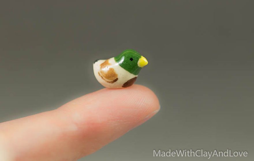 I Make Miniature Minimalist Ceramic Animals With A Touch Of Whimsy And Individual Personalities