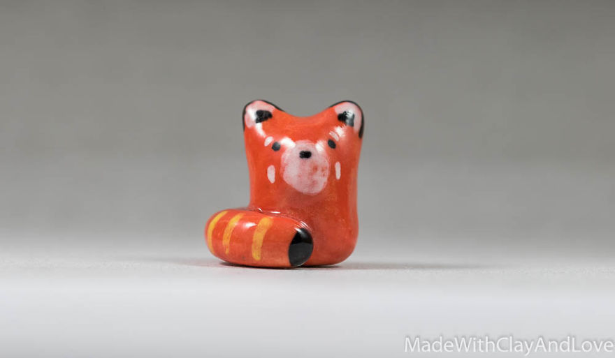 I Make Miniature Minimalist Ceramic Animals With A Touch Of Whimsy And Individual Personalities