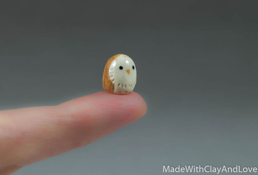 I Make Miniature Minimalist Ceramic Animals With A Touch Of Whimsy And Individual Personalities