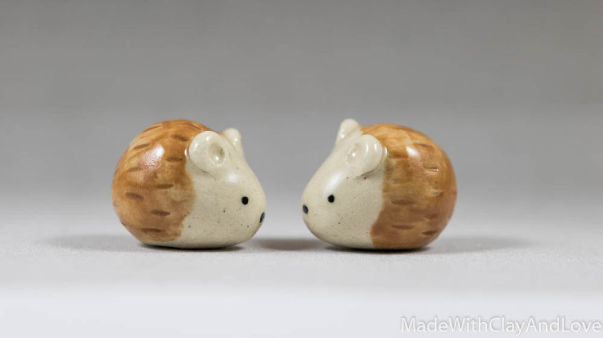 I Make Miniature Minimalist Ceramic Animals With A Touch Of Whimsy And Individual Personalities