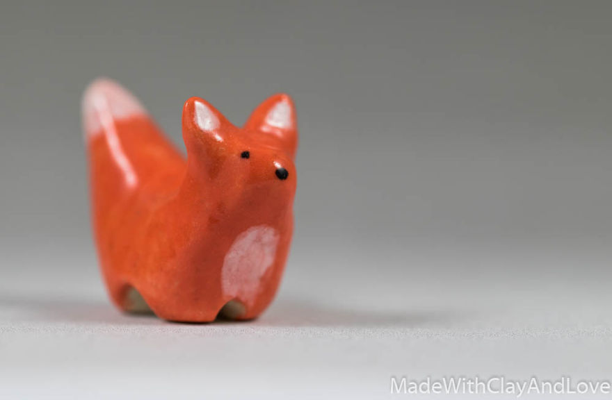 I Make Miniature Minimalist Ceramic Animals With A Touch Of Whimsy And Individual Personalities