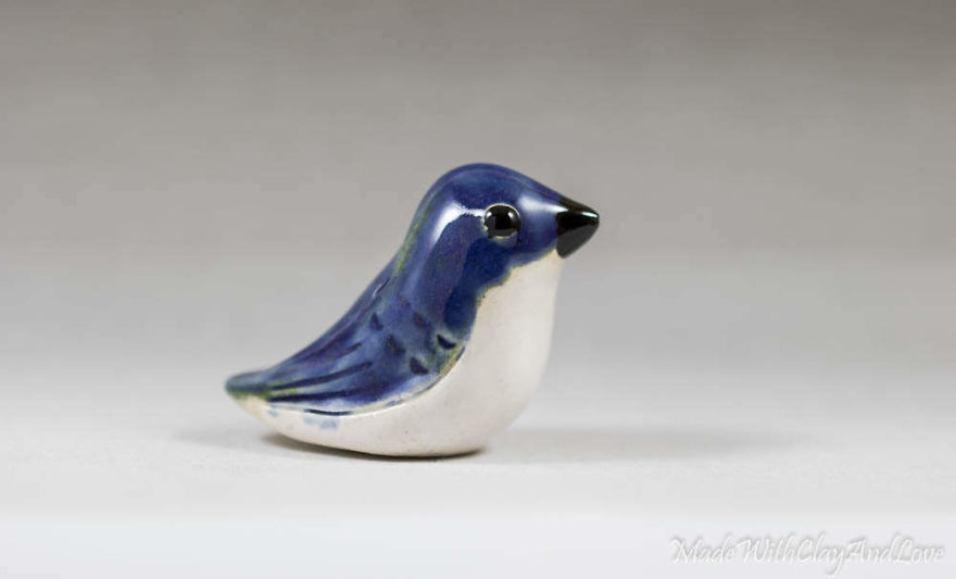 I Make Miniature Minimalist Ceramic Animals With A Touch Of Whimsy And Individual Personalities