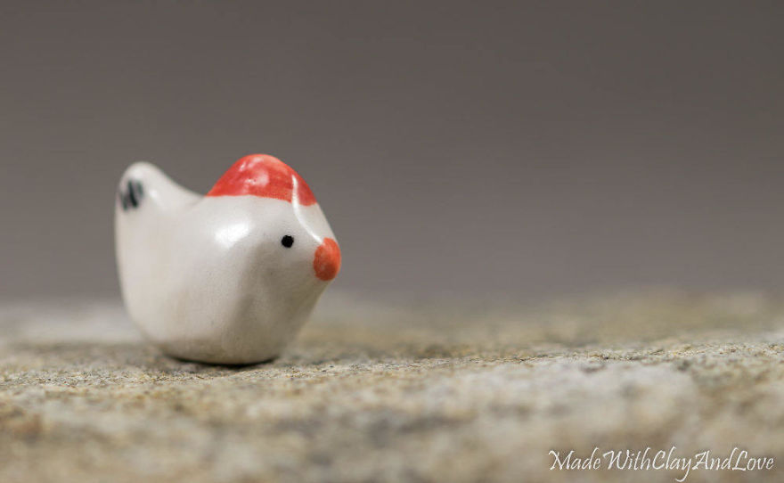 I Make Miniature Minimalist Ceramic Animals With A Touch Of Whimsy And Individual Personalities