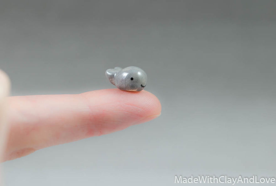 I Make Miniature Minimalist Ceramic Animals With A Touch Of Whimsy And Individual Personalities