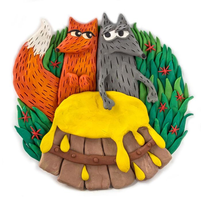 I Make Pictures Of Polymer Clay