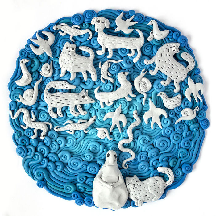 I Make Pictures Of Polymer Clay