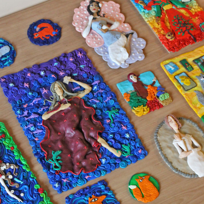 I Make Pictures Of Polymer Clay