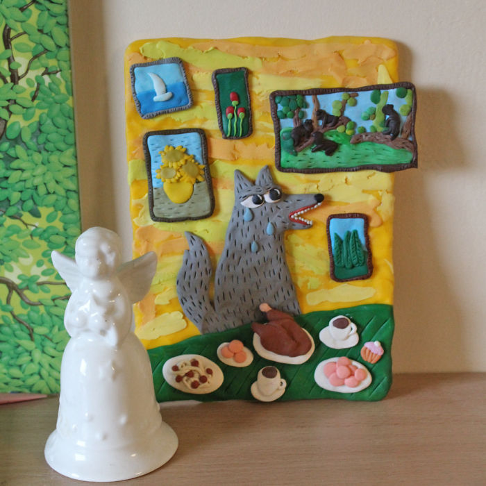 I Make Pictures Of Polymer Clay