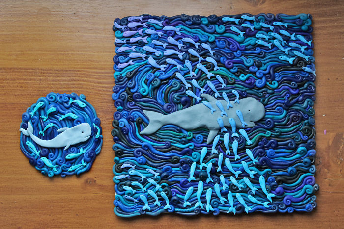 I Make Pictures Of Polymer Clay