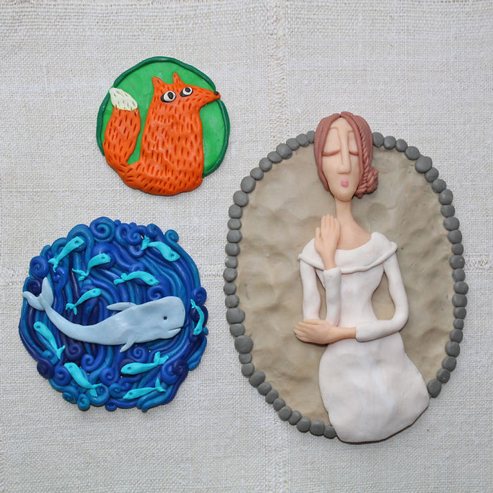 I Make Pictures Of Polymer Clay