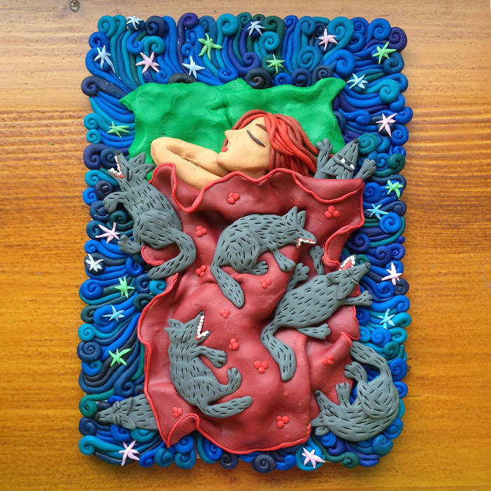 I Make Pictures Of Polymer Clay