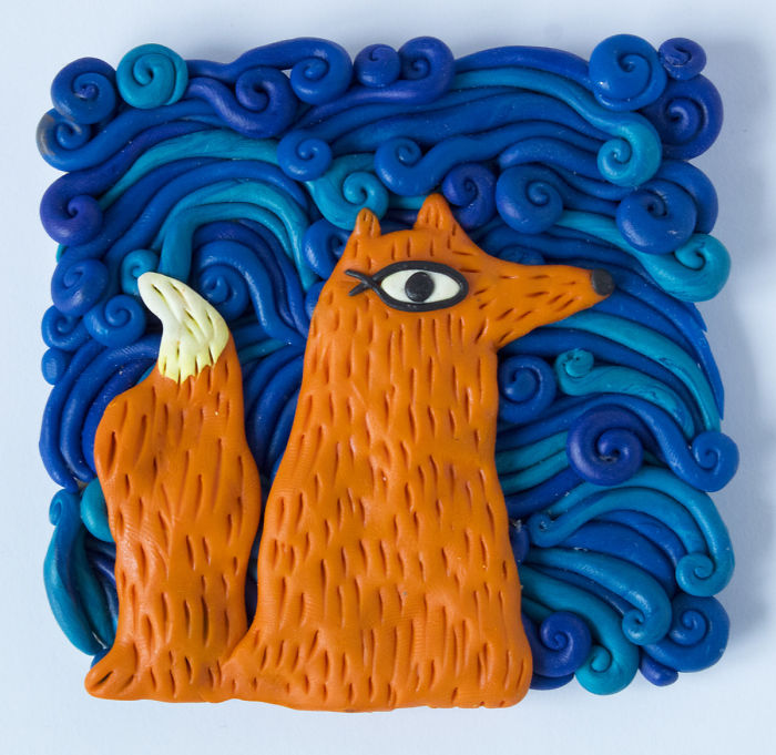 I Make Pictures Of Polymer Clay