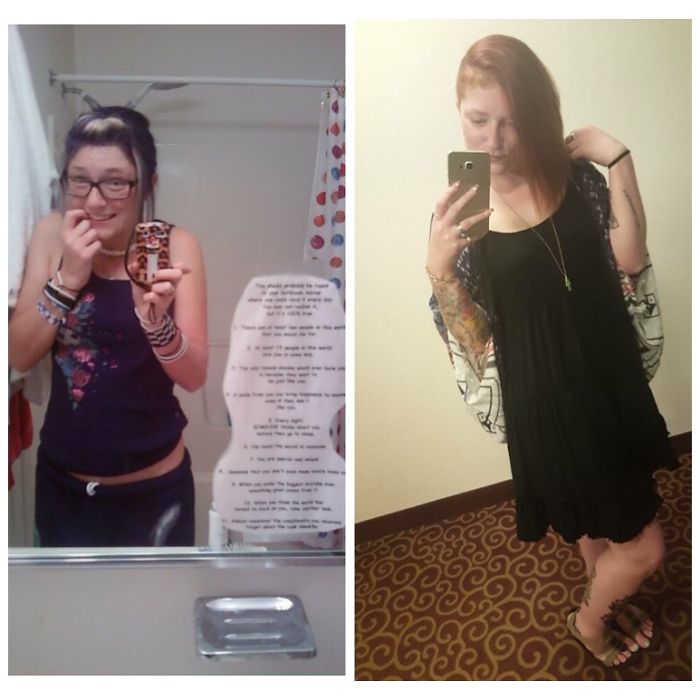 14 & Emo. I'm Probably More Of A Rebel Now At 21 With Tattoo Sleeves And An Undercut.