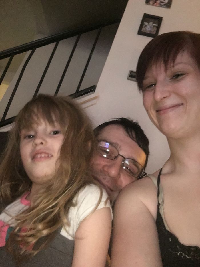 Mohawk At 17 And Now 22 W My Husband N Kids