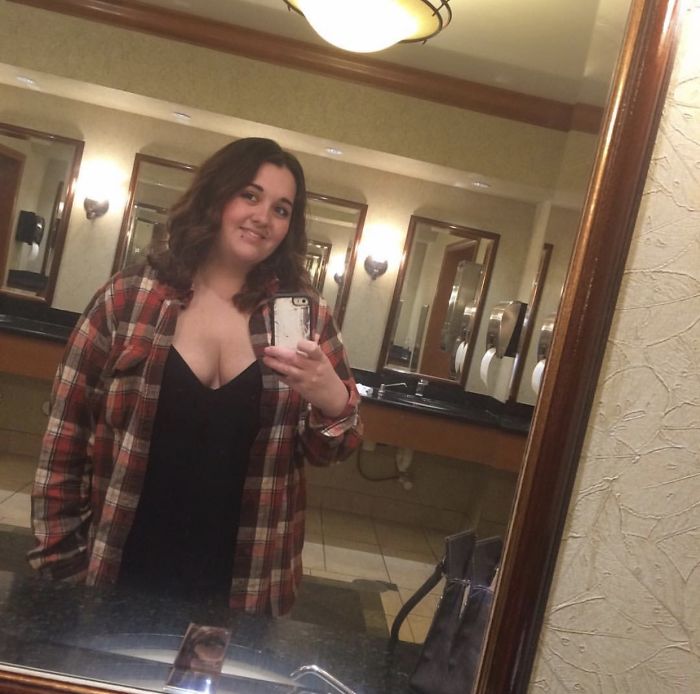 The First One Was Me At 14 And The Second Is Me Now At Almost 21.