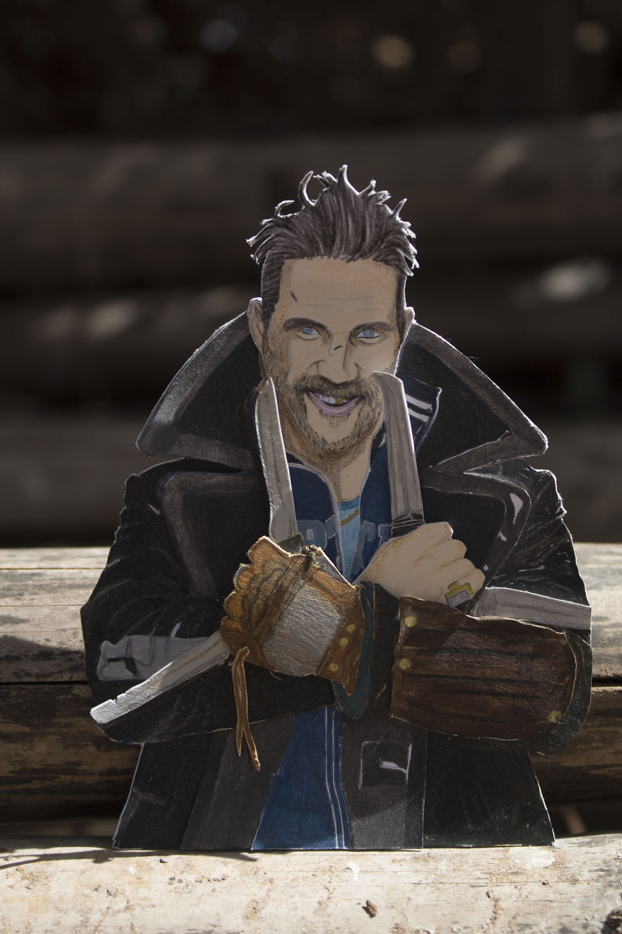 We Have Created Hand Painted Paper-Cut Characters Of Suicide Squad We Have Created Hand Painted Paper-Cut Characters Of Suicide Squad