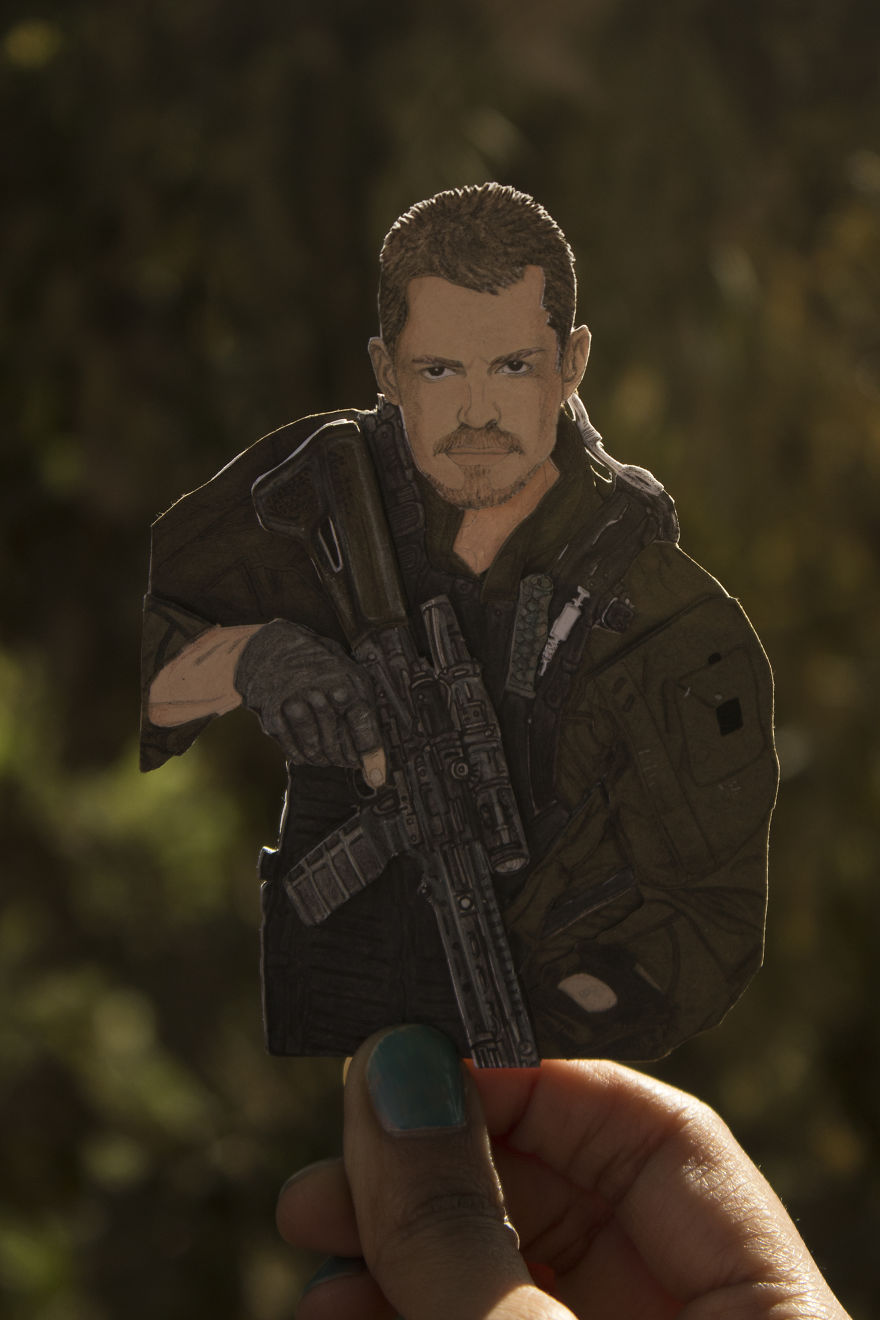 We Have Created Hand Painted Paper-Cut Characters Of Suicide Squad We Have Created Hand Painted Paper-Cut Characters Of Suicide Squad