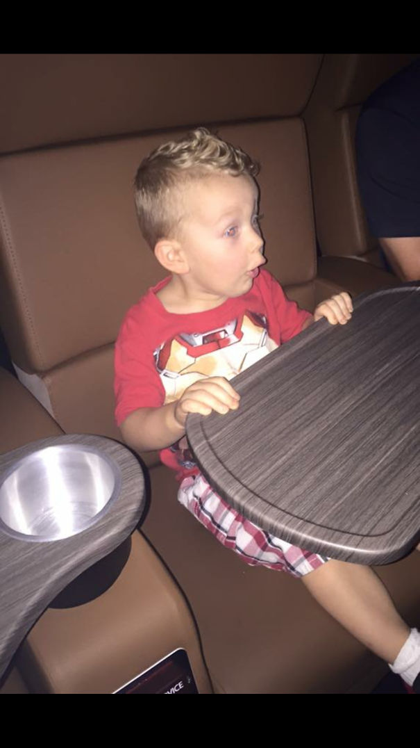 First Big Screen Experience