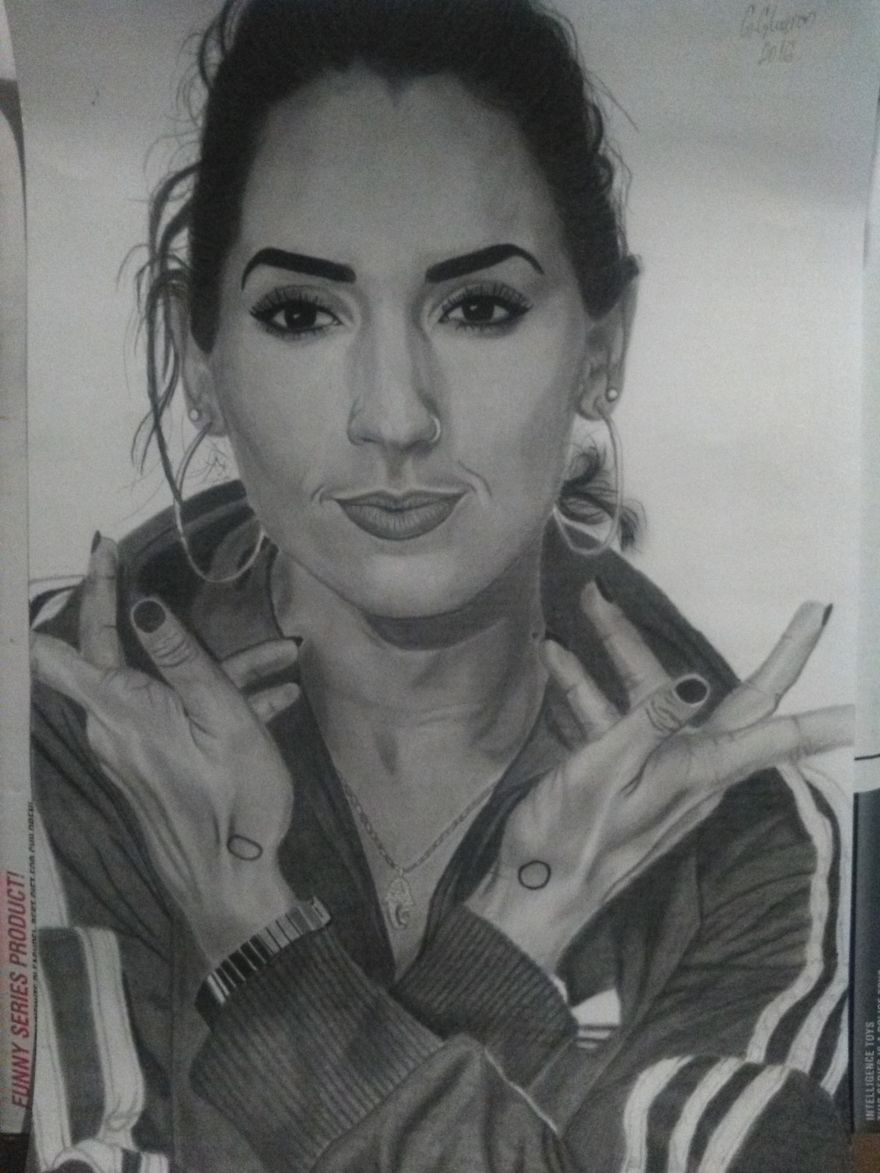 15 Hours Spent On This Portrait